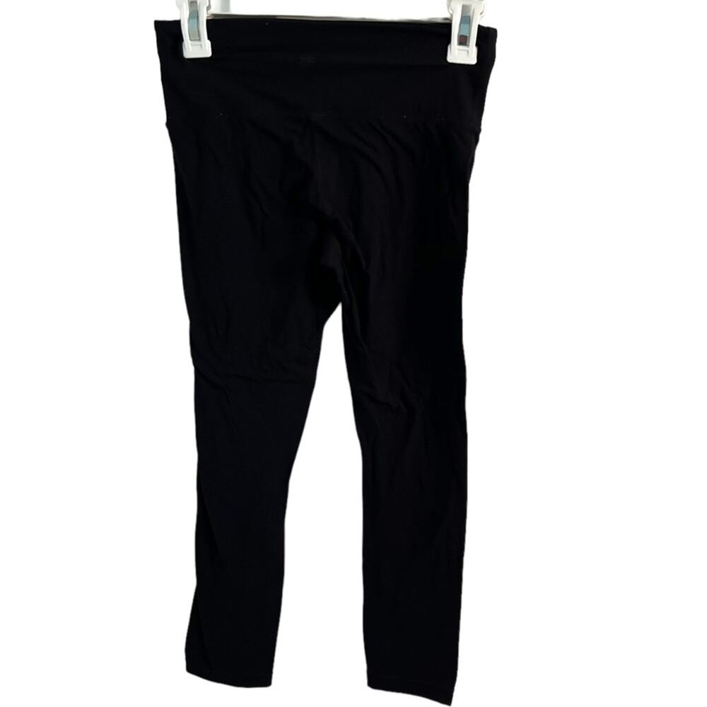 Athleta Leggings Womens Size Extra Small Solid Black Leggings XS EUC